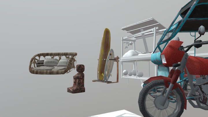 SM_5FinishedProps 3D Model