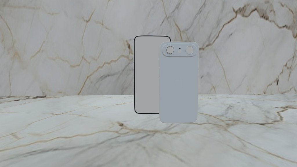 Modern Smartphone 3D Model (PBR, Game Ready)