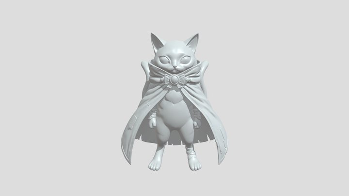 Anthropomorphic adventure cat