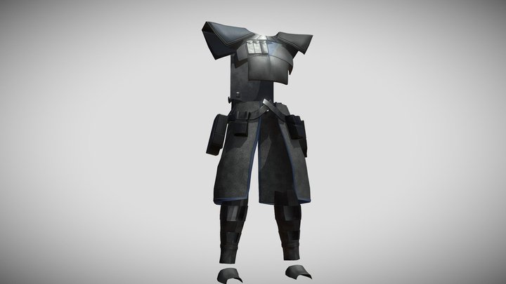 ARC Trooper Armor 3D Model