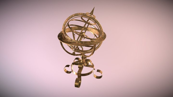 Armillary Sphere 3D Model