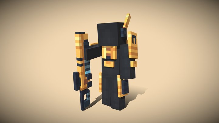 Scout Gunner 3D Model