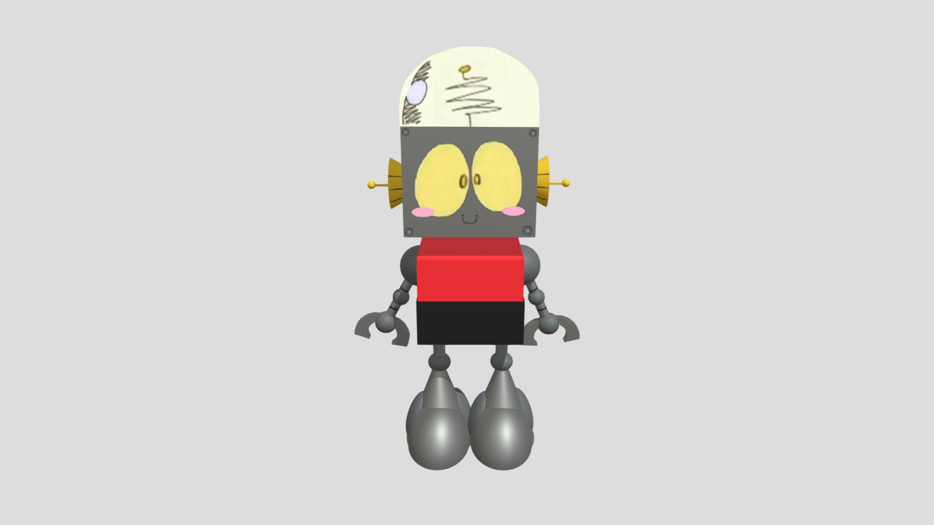 robot jones 3d model 3D model by rjfanboy02 [5d6a93b] Sketchfab