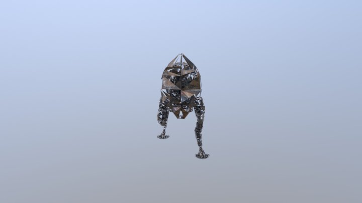 Robo Trex walking 3D Model
