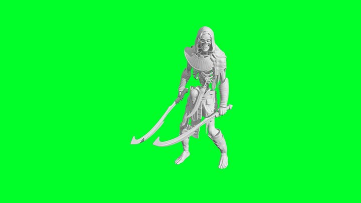 Armored Dusker 3D Model
