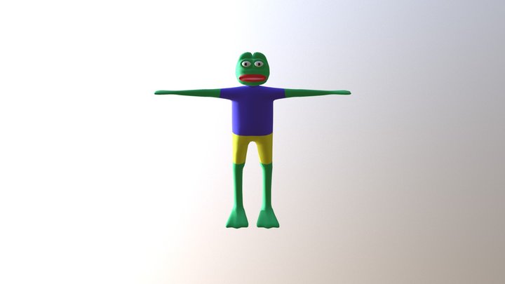Pepe - VR Chat Avatar 3D Model