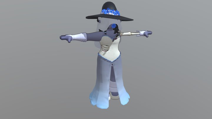 Corpse Bride Azure – Kostenloses 3D-Modell STL