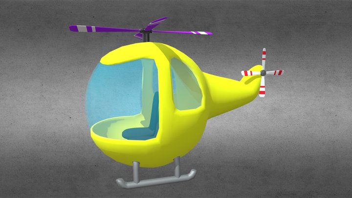 Elicopter 3D Model