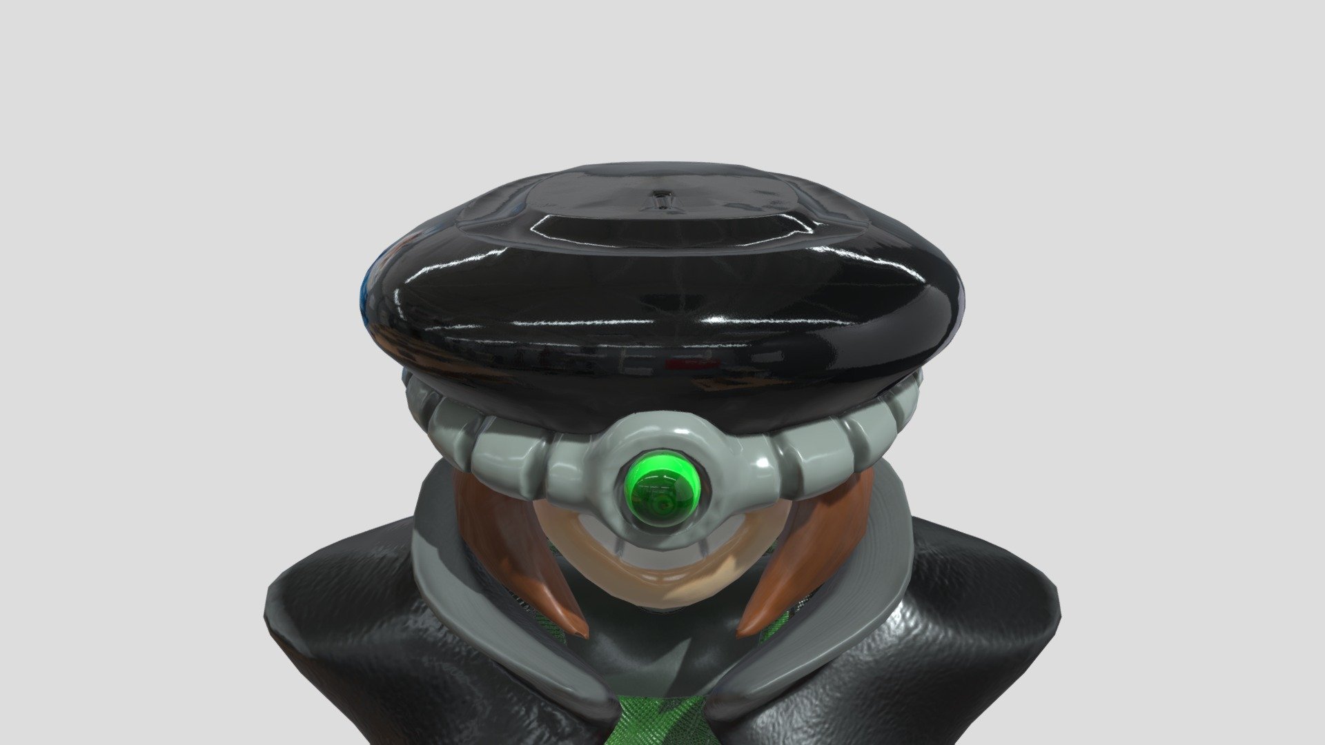 Helmet Lass Cloaked