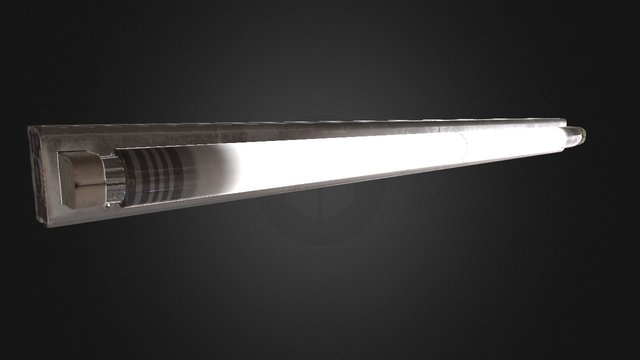 Lamp 3D Model (LowPoly) 3D Model