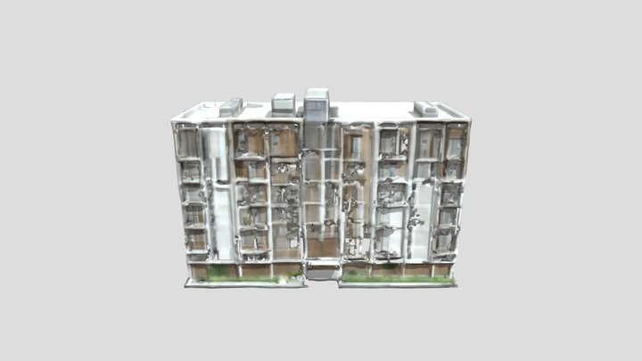 Modern Apartment Complex, #realistic# 3D Model