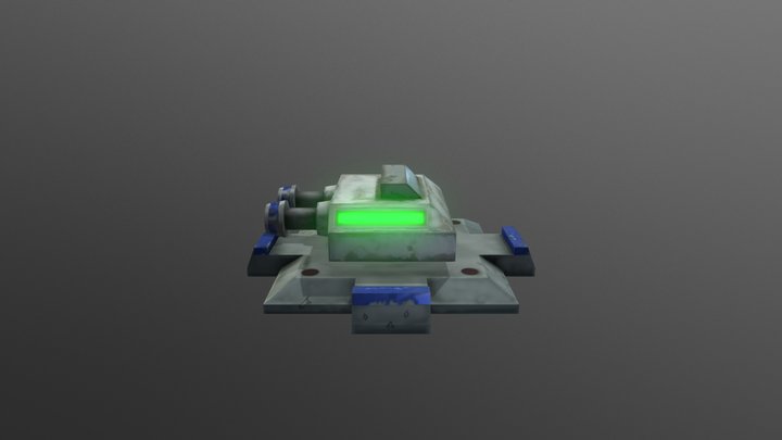 Cannon 1 3D Model