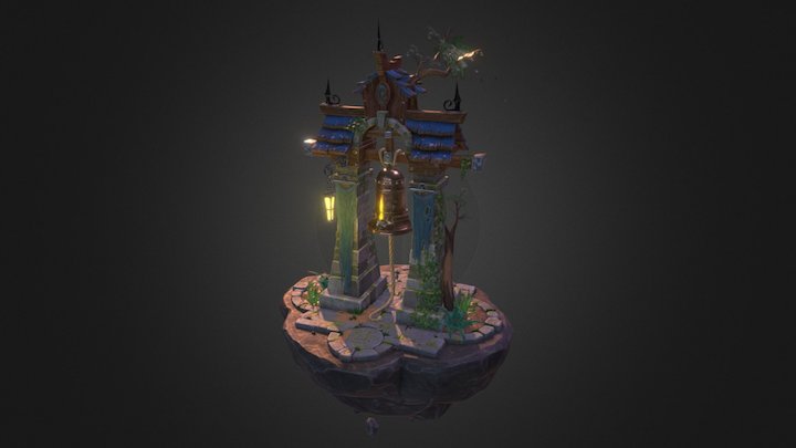 Bell Tower - Fan Art 3D Model