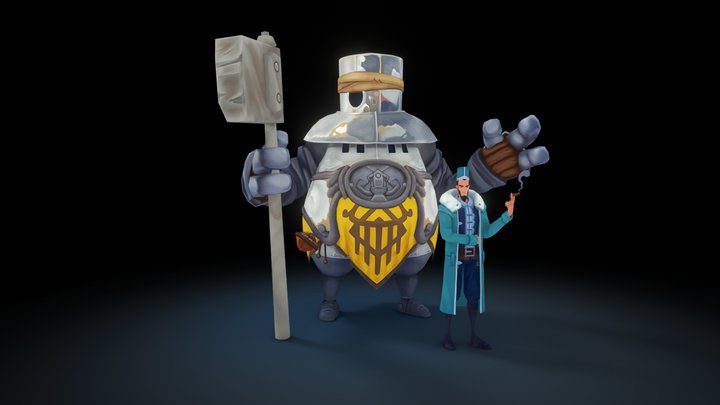 Sir & Guard 3D Model