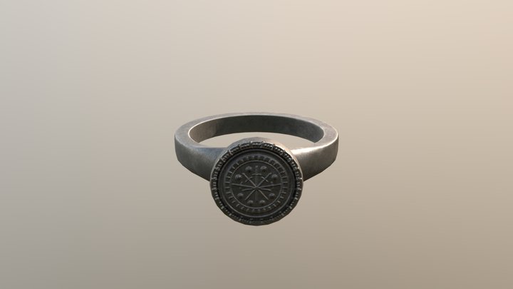 Signet Ring 3D Model
