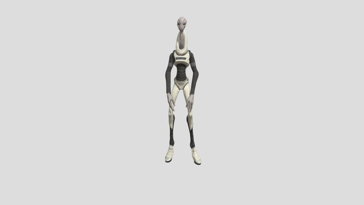 Kaminoan Shrugging 3D Model