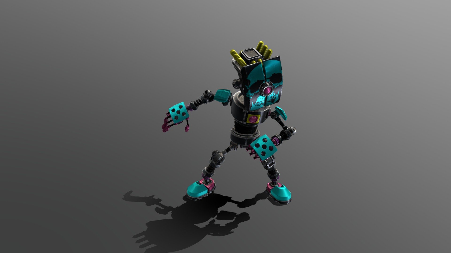 Cyberpunk Robot