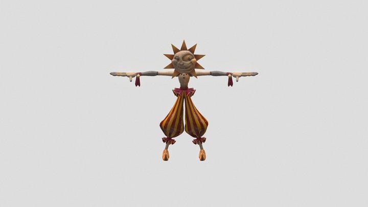 gangnam-style-sundrop 3D Model