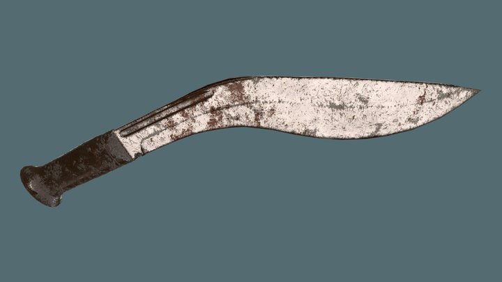 Kukri Machete 3D Model