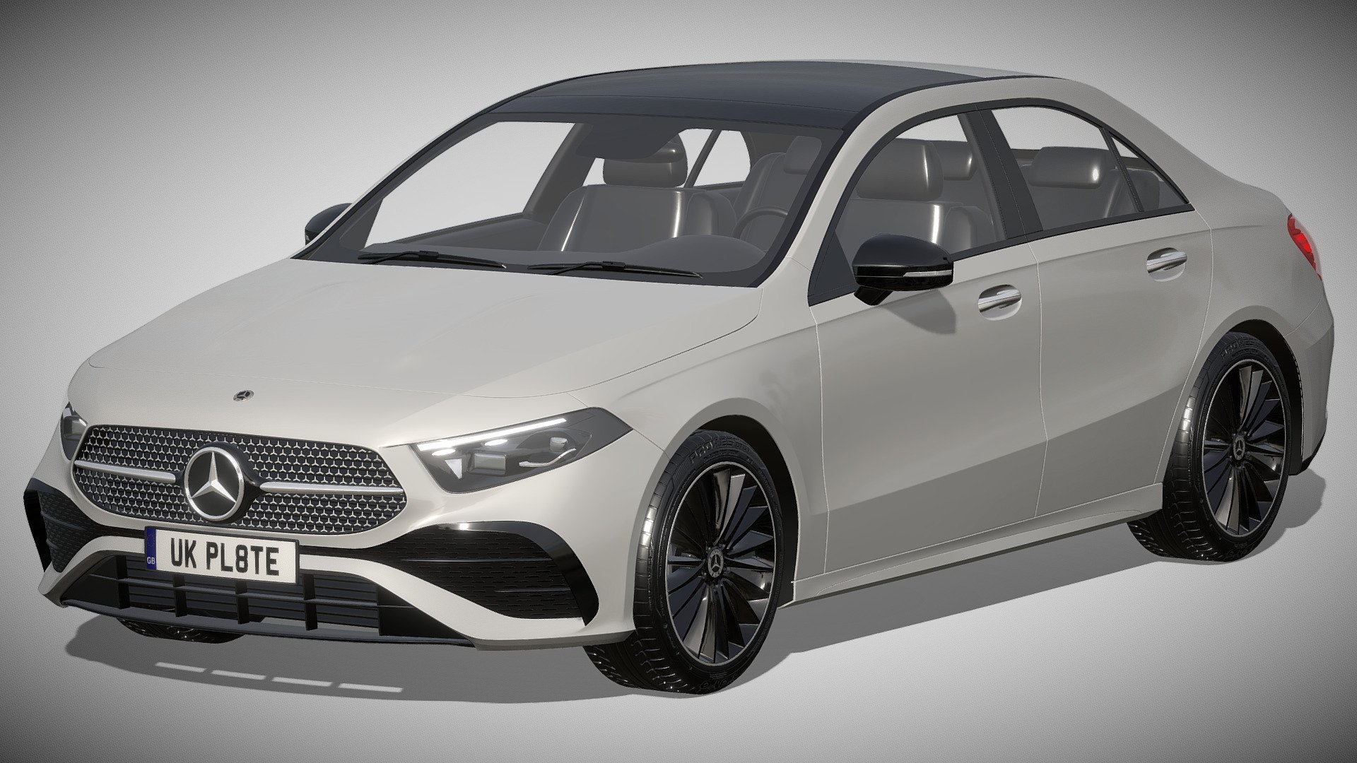 Mercedes-Benz A-Class Sedan AMG 2023 - Buy Royalty Free 3D model by ...