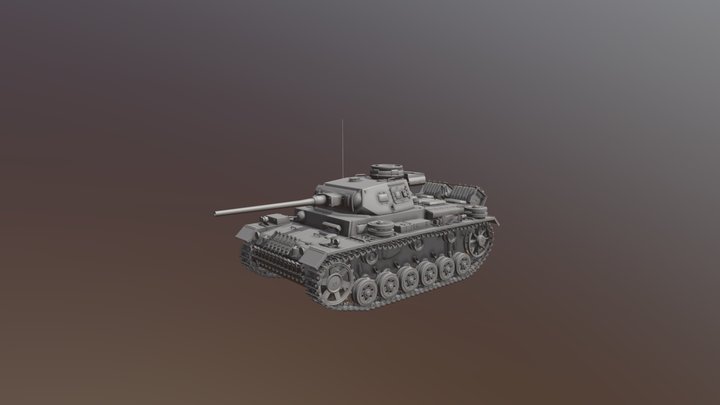 Panzer-3 3D models - Sketchfab