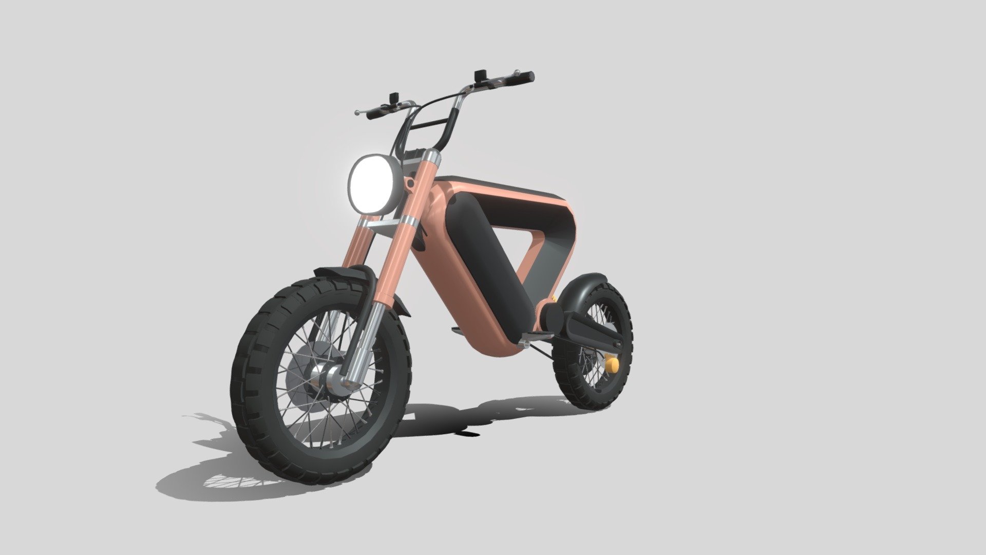 DZ_6_moped - Download Free 3D model by pavel.lemaykin [5d77edf] - Sketchfab
