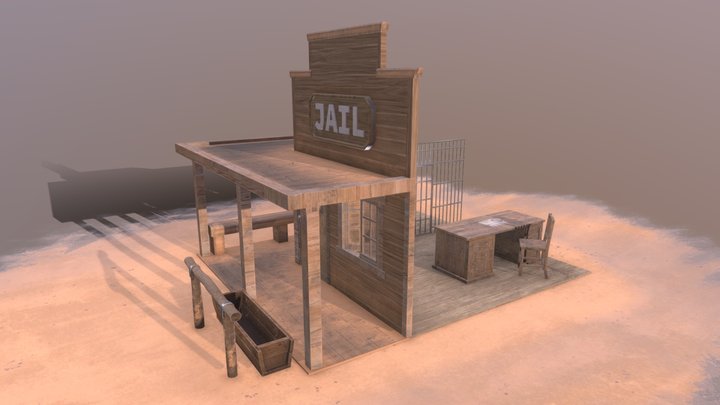 Jail House - 3D Game Art Skills (Competition) 3D Model