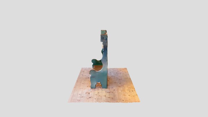 Kongestolen på Røkenes av Lars Kinsarvik 3D Model