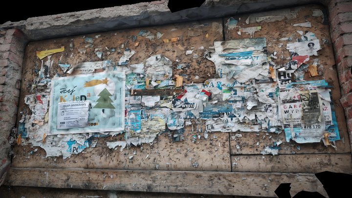 Klodzko, Center, Bulletin board – Modello 3D gratuito STL