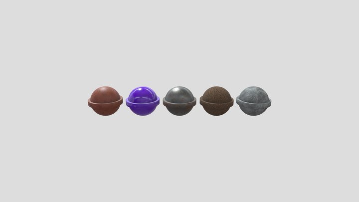 Spheres 3D Model