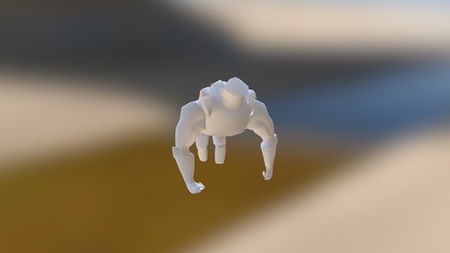 Golem Walk 3D Model