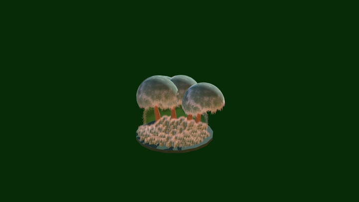 Forest stage 3D Model