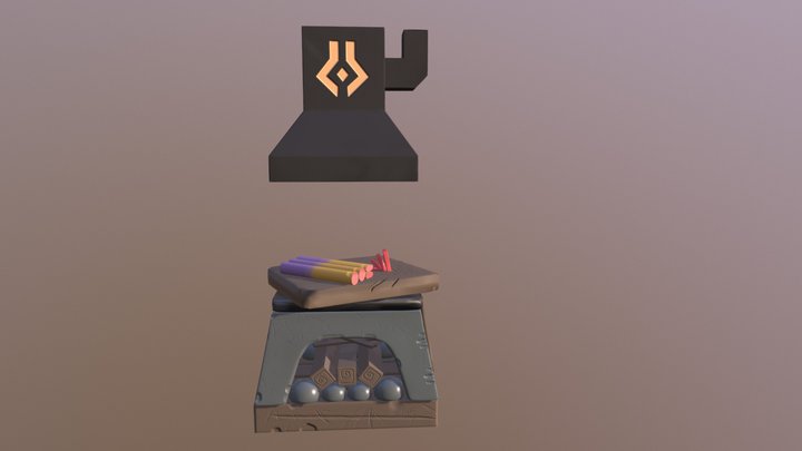 Stone Oven 3D Model