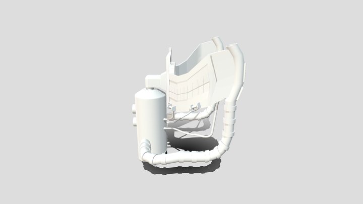 Maya Code Vein Mask 3D Model