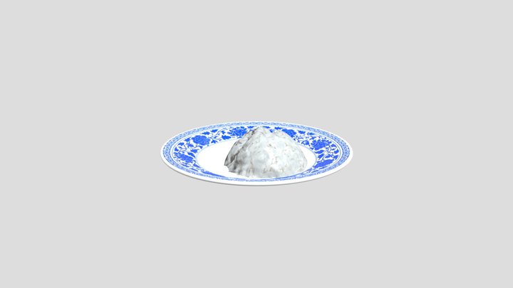 Plato Arroz / Rice platec 3D Model