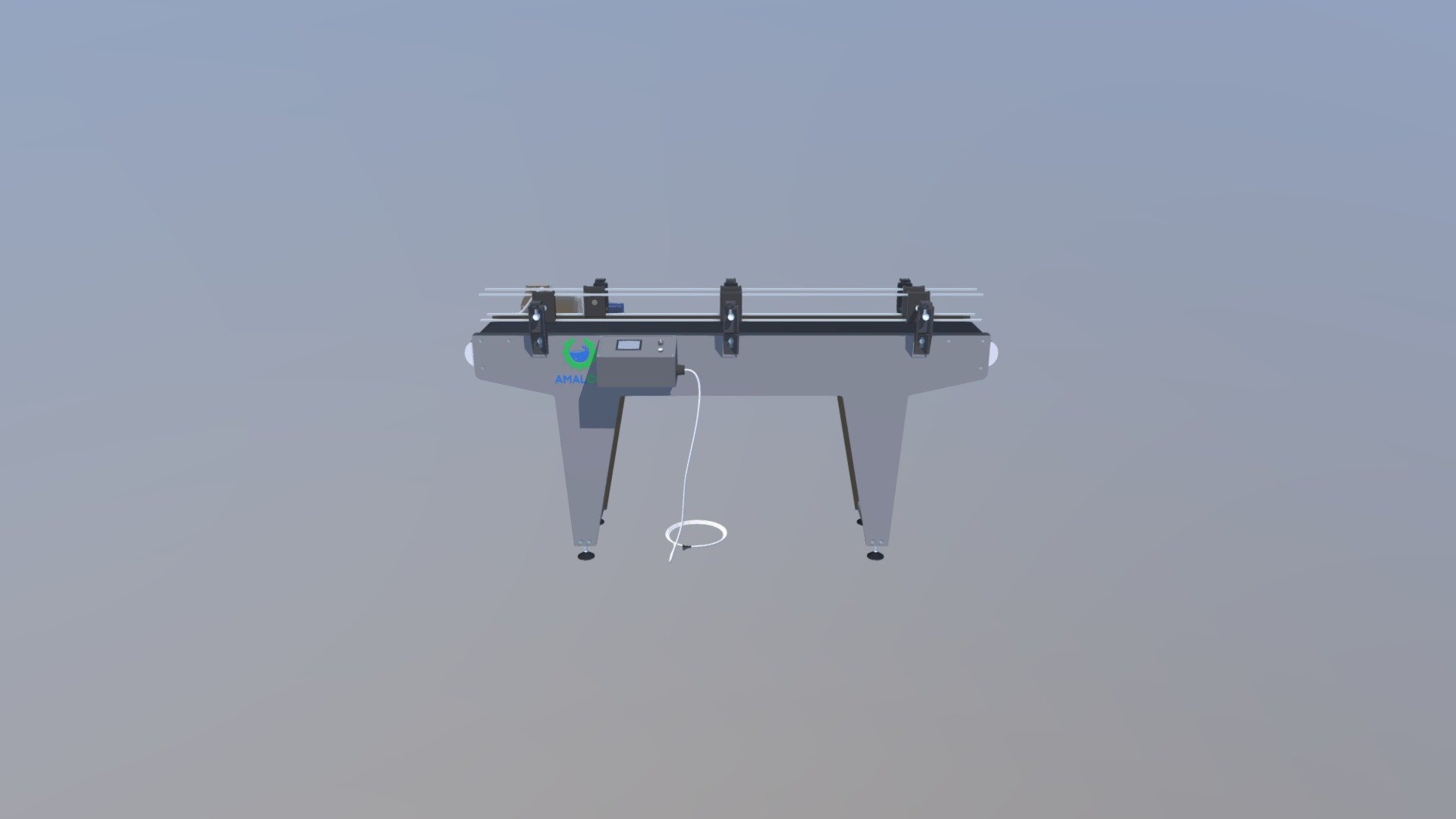 Conveyor machine - 3D model by amalmachines [5d7bcd2] - Sketchfab