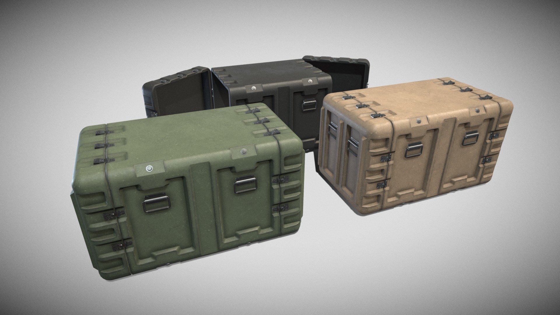 Ammo Boxes - 3D model by alpenwolf (@alpen) [5d7bf6e] - Sketchfab