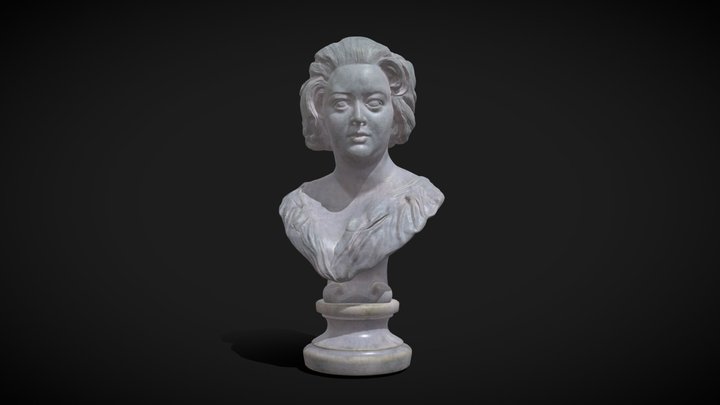 Constanza Bonarelli Bust 3D Model