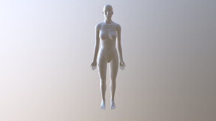Female No Repro 3D Model