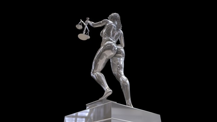 Referencia escultura ¿Justicia? 3D Model