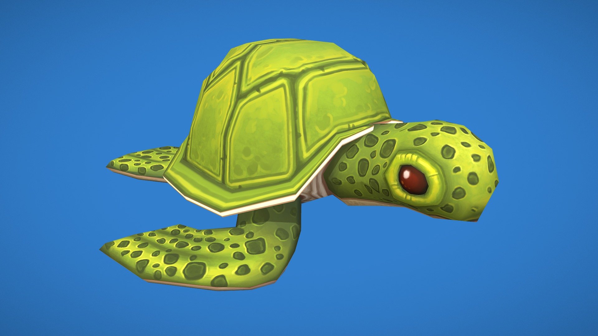 Turtle — Sketchfab embed 3D viewer