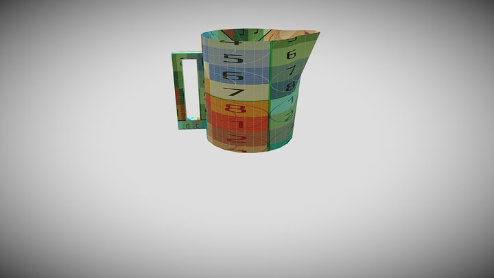 Measuring Cup Checker 3D Model