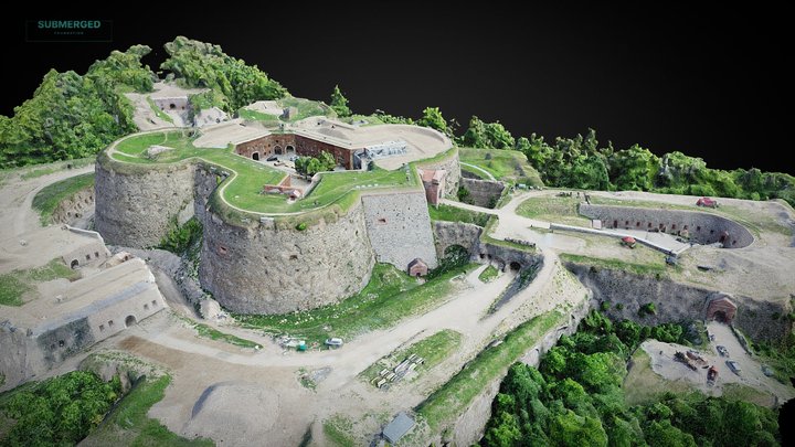 Silver Mountain / Srebrna Góra 3D Model