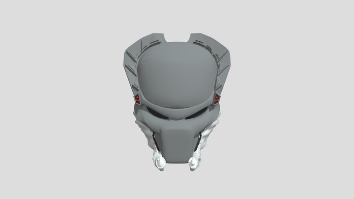 Predator berserk mask 3D Model