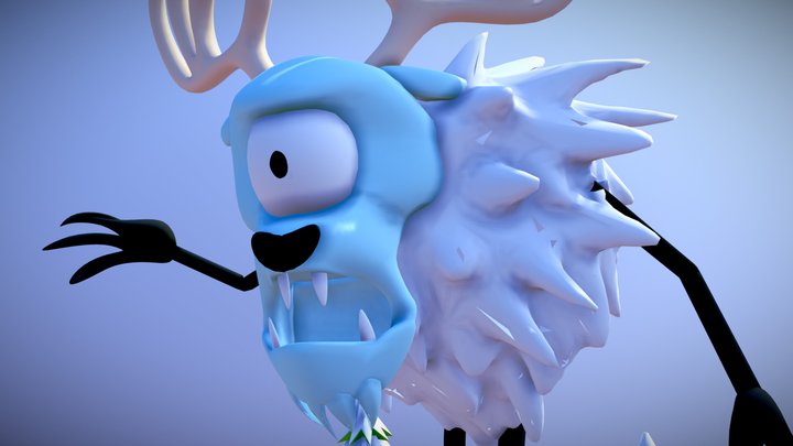 Deerclops 3D Model