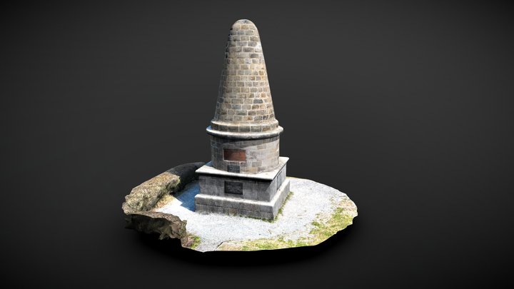 Lipanská mohyla 3D Model