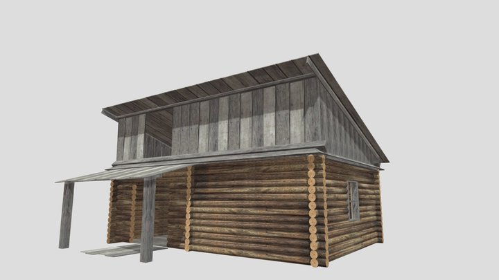 OldBarn 3D Model