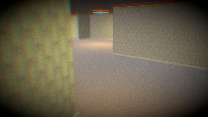 Backrooms Level 0 "The Lobby" 3D Model