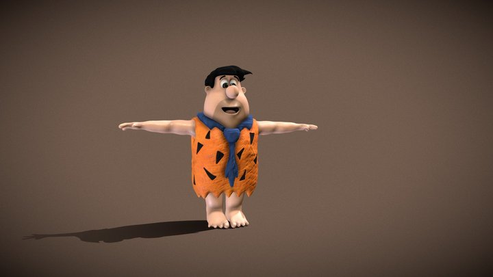 Pedro Picapiedra 3D Model