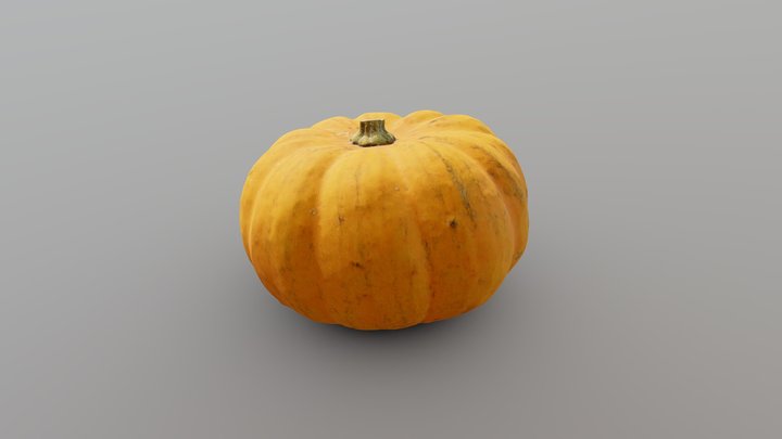 Jack Be Little Pumpkin 3D Model